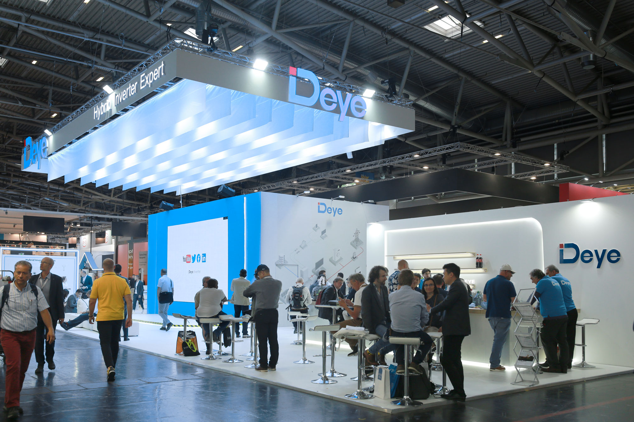 InterSolar 2023 - Deye, der den Energieübergang in Deutschland in Europa betreibt.