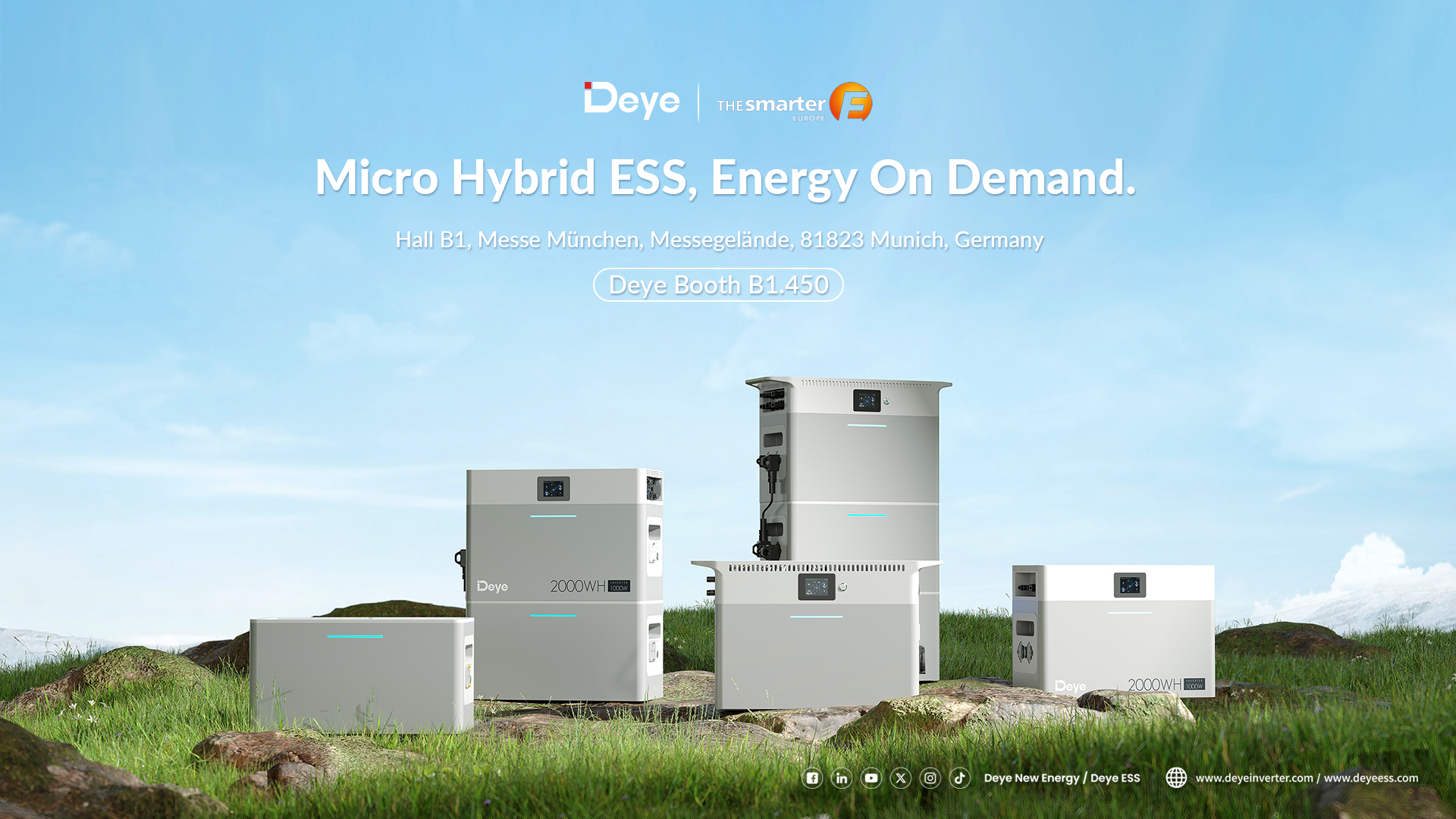 Deye am intelligenteren Europa 2025